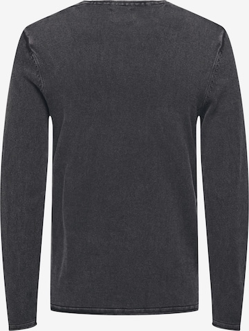 Only & Sons Regular fit Sweater 'Garson' in Black