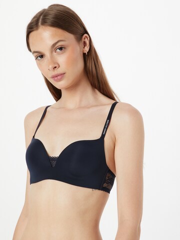 Regular Soutien-gorge Tommy Hilfiger Underwear en bleu : devant