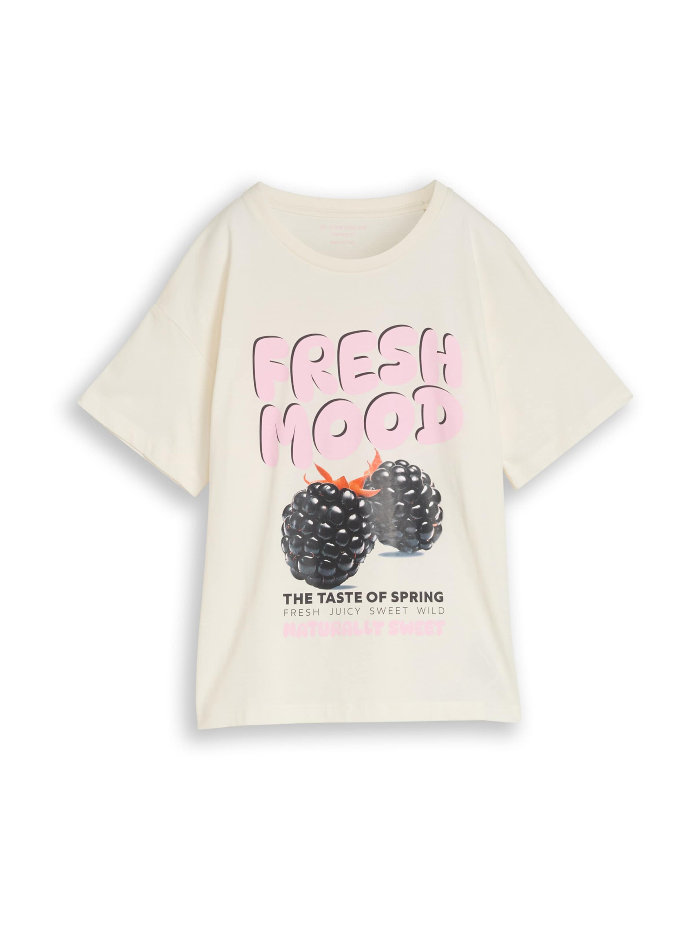 TOM TAILOR Shirt in White: front