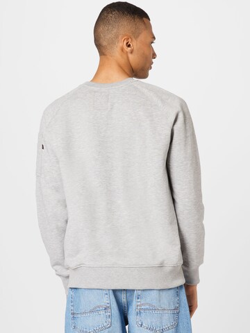 ALPHA INDUSTRIES Sweatshirt 'X-Fit' in Grau