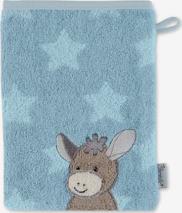 STERNTALER Washcloth 'Emmi' in Blue: front