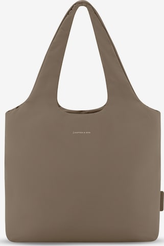 Kapten & Son Ostoskassi värissä ruskea: etupuoli