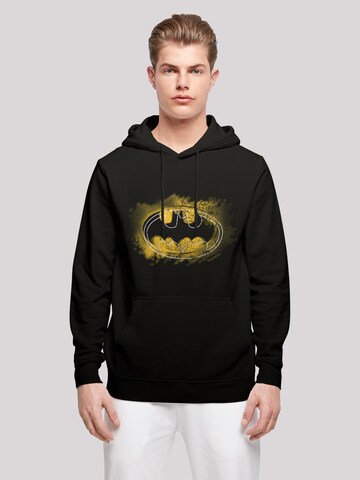 Sweat-shirt 'DC Comics Batman' F4NT4STIC en noir : devant