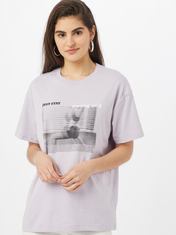 T-shirt 'KULLA' Envii en violet : devant