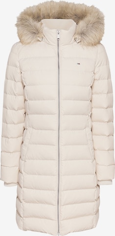 Tommy Jeans Between-seasons coat 'Essential' in Beige: front