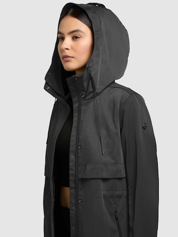 khujo Between-seasons coat 'Manao2' in Black