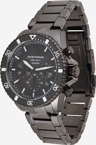 Emporio Armani Analogové hodinky – černá: přední strana