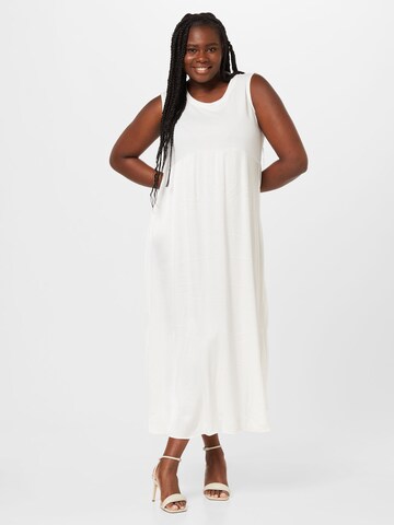 Persona by Marina Rinaldi Dress 'ONDATA' in White: front