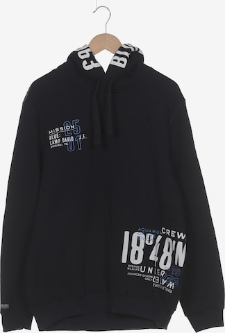 CAMP DAVID Kapuzenpullover XXL in Blau: Vorderseite