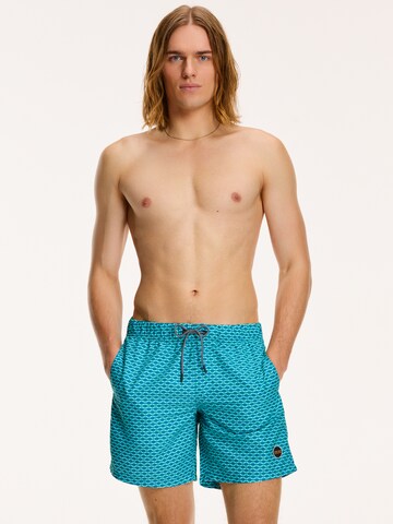 Shorts de bain Shiwi en bleu : devant