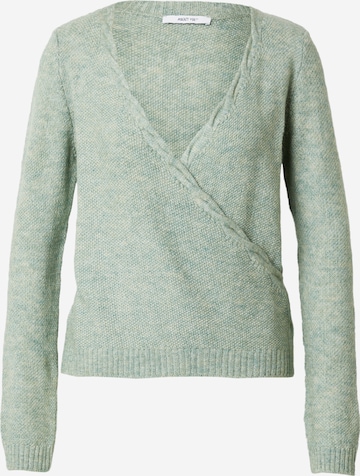 ABOUT YOU Sweater 'Thorina' in Green: front