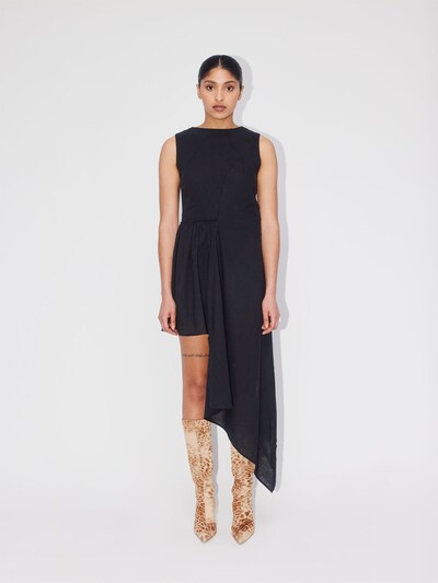 ABOUT YOU REBIRTH STUDIOS Kokteilové šaty 'Liv' - čierna, Produkt