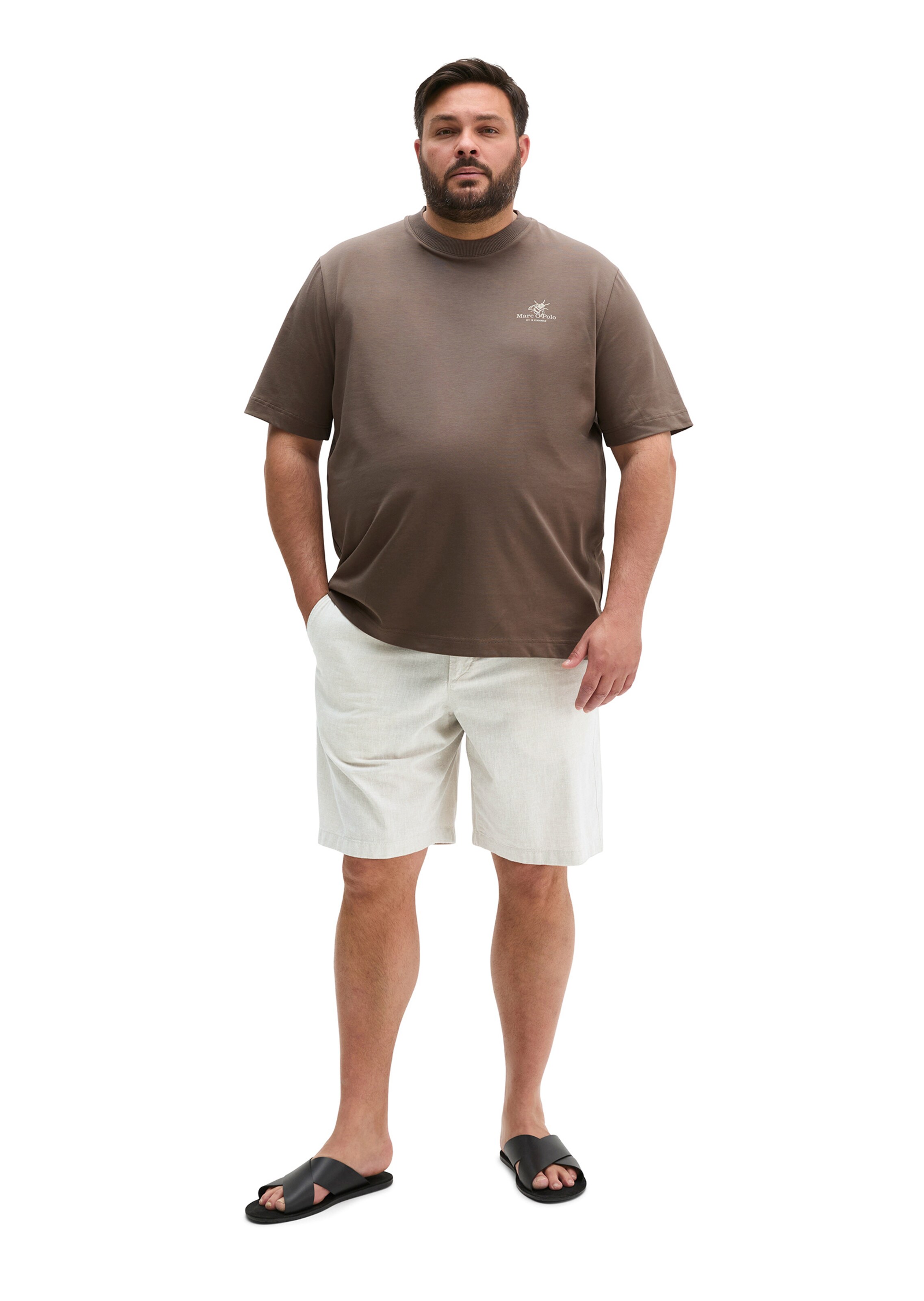 Marc O'Polo Shirt in Bruin
