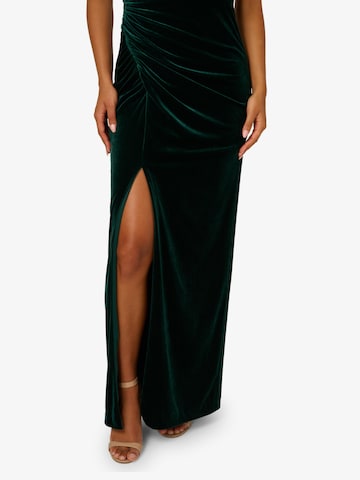 Adrianna Papell Evening dress 'Velvet Column Gown' in Green