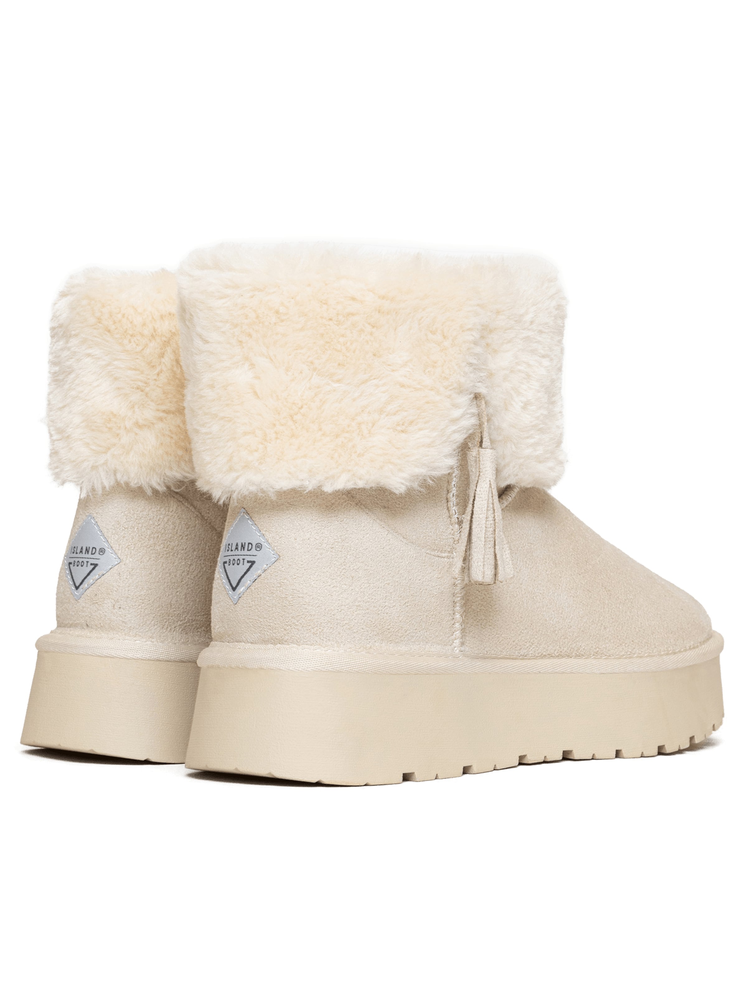 balta Island Boot Sniego batai 'CINNAMON'