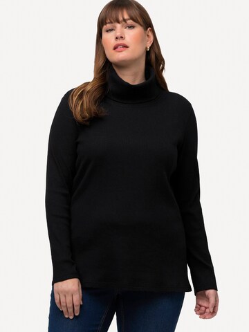 Ulla Popken Pullover in Schwarz: Vorderseite