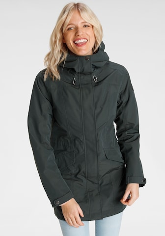 POLARINO Outdoor Jacket in Green: front