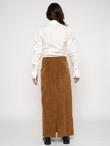 Gonna 'Falda' di wild pony in marrone