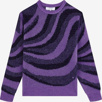 Pull-over Scalpers en violet : devant