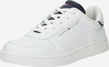 Baskets TOMMY HILFIGER en blanc : devant