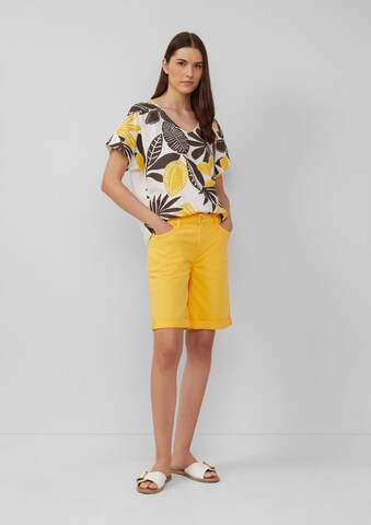 s.Oliver Shirt in Beige: voorkant