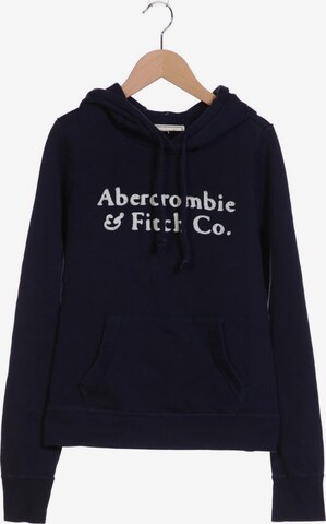 Abercrombie & Fitch Sweatshirt & Zip-Up Hoodie in S in Blue: front