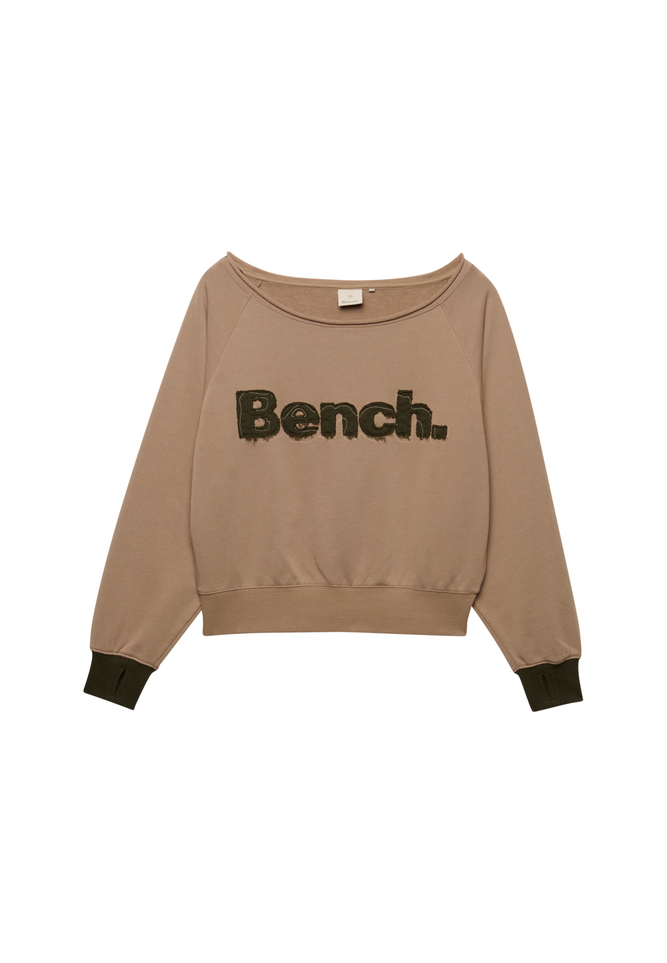 Sweat-shirt 'Bench X Superdry & Co' BENCH en vert : devant