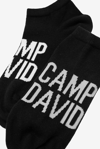 CAMP DAVID Ankle Socks in Black