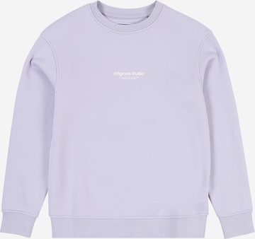 Jack & Jones Junior Majica 'JORVESTERBRO' | vijolična barva: sprednja stran