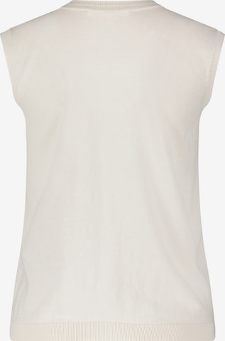 Pull-over Betty & Co en blanc