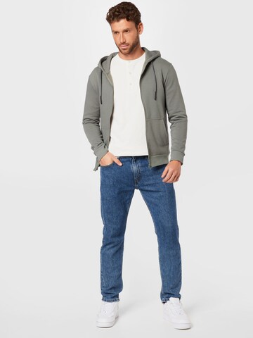 Only & Sons Regular fit Zip-Up Hoodie 'CERES' in Grey
