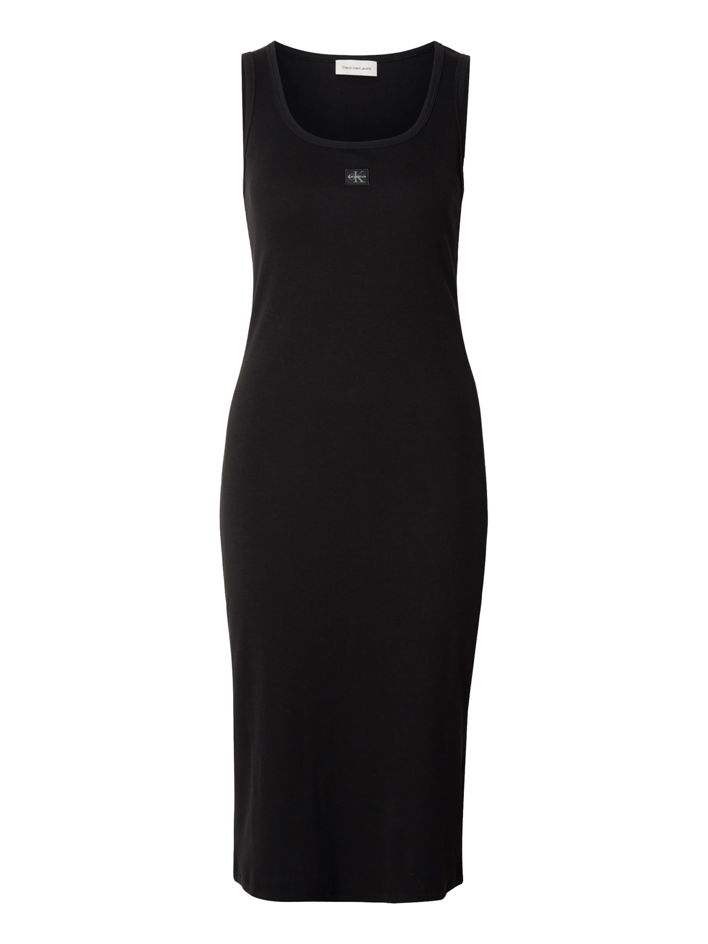 Calvin Klein Jeans Šaty – černá: přední strana