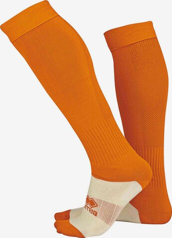 Errea Sports socks in Orange: front