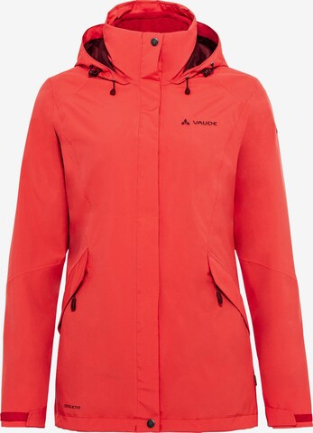 VAUDE Outdoor Jacket 'Rosemoor' in Red: front