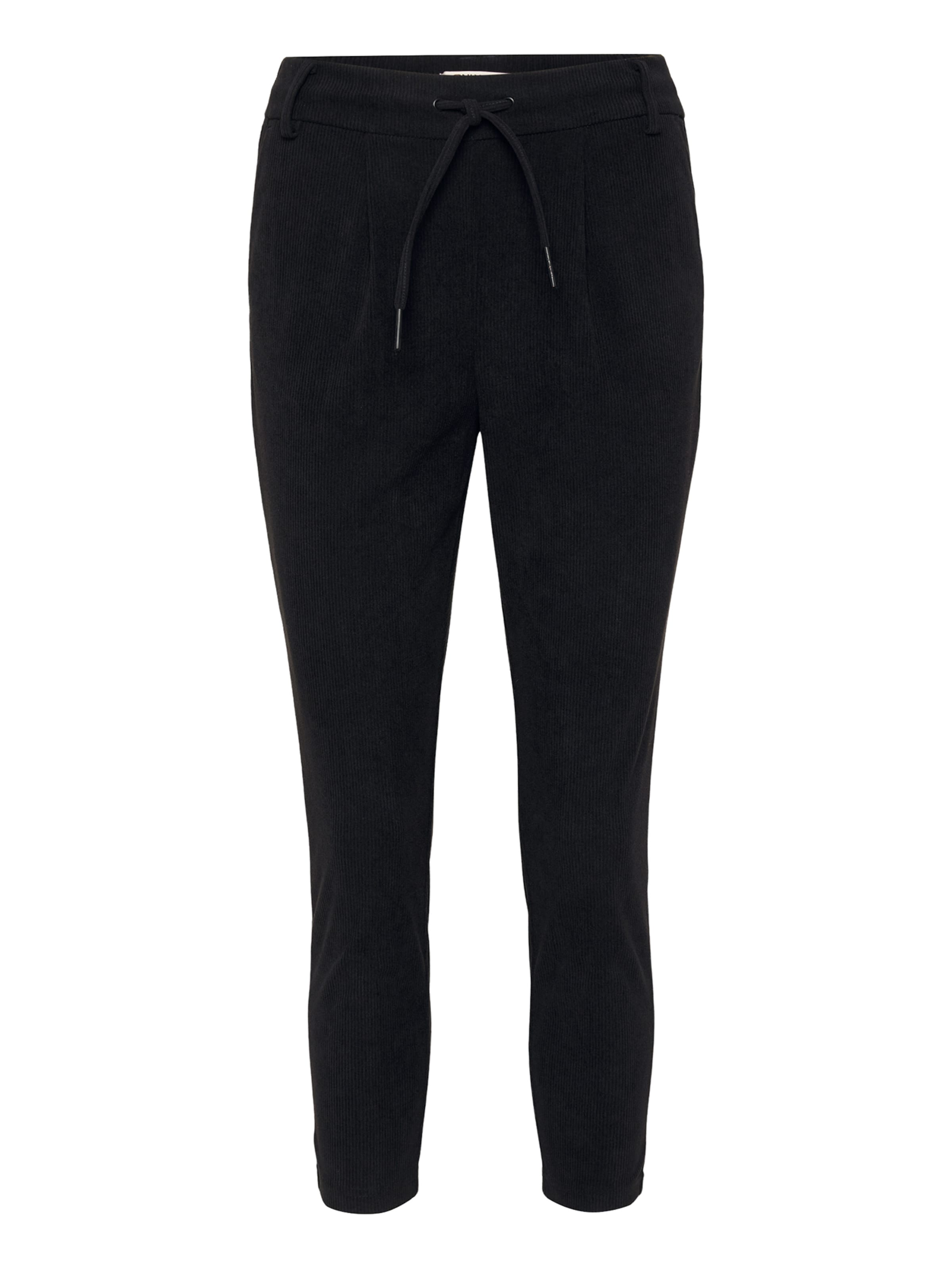 Effilé Pantalon à pince 'ONLPOPTRASH-LIAS' Only Petite en noir : devant