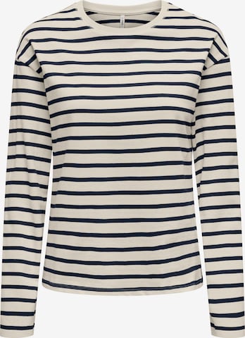 ONLY Shirt 'ONLNEW SOPH' in Beige: voorkant