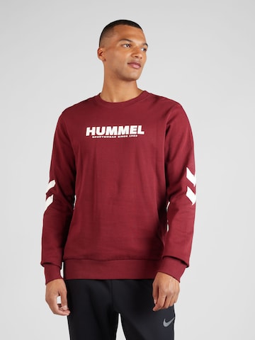 Hummel Sweatshirt in Rot: Vorderseite