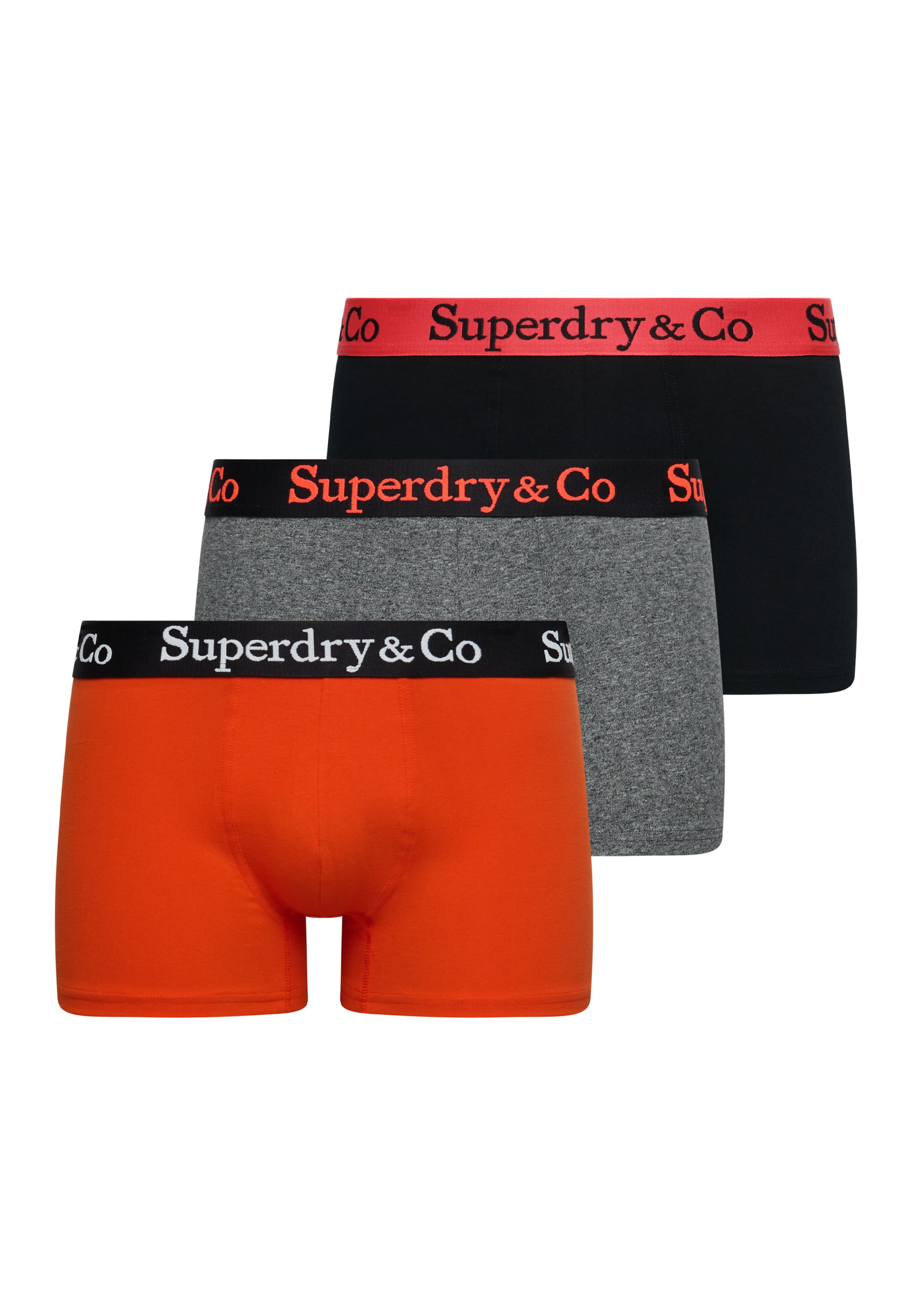 Superdry & Co Bokserki w kolorze szary: przód