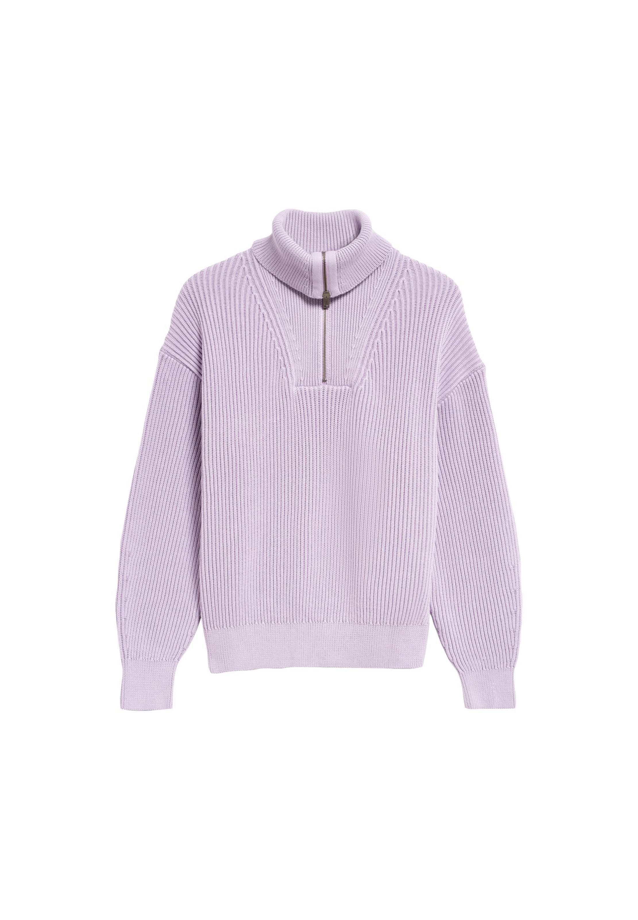 ARMEDANGELS Strickpullover VANISÉ RIB in Lila: Vorderseite