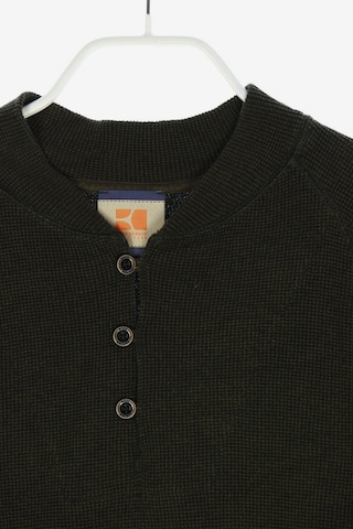 BOSS Orange Baumwoll-Pullover M in Grau
