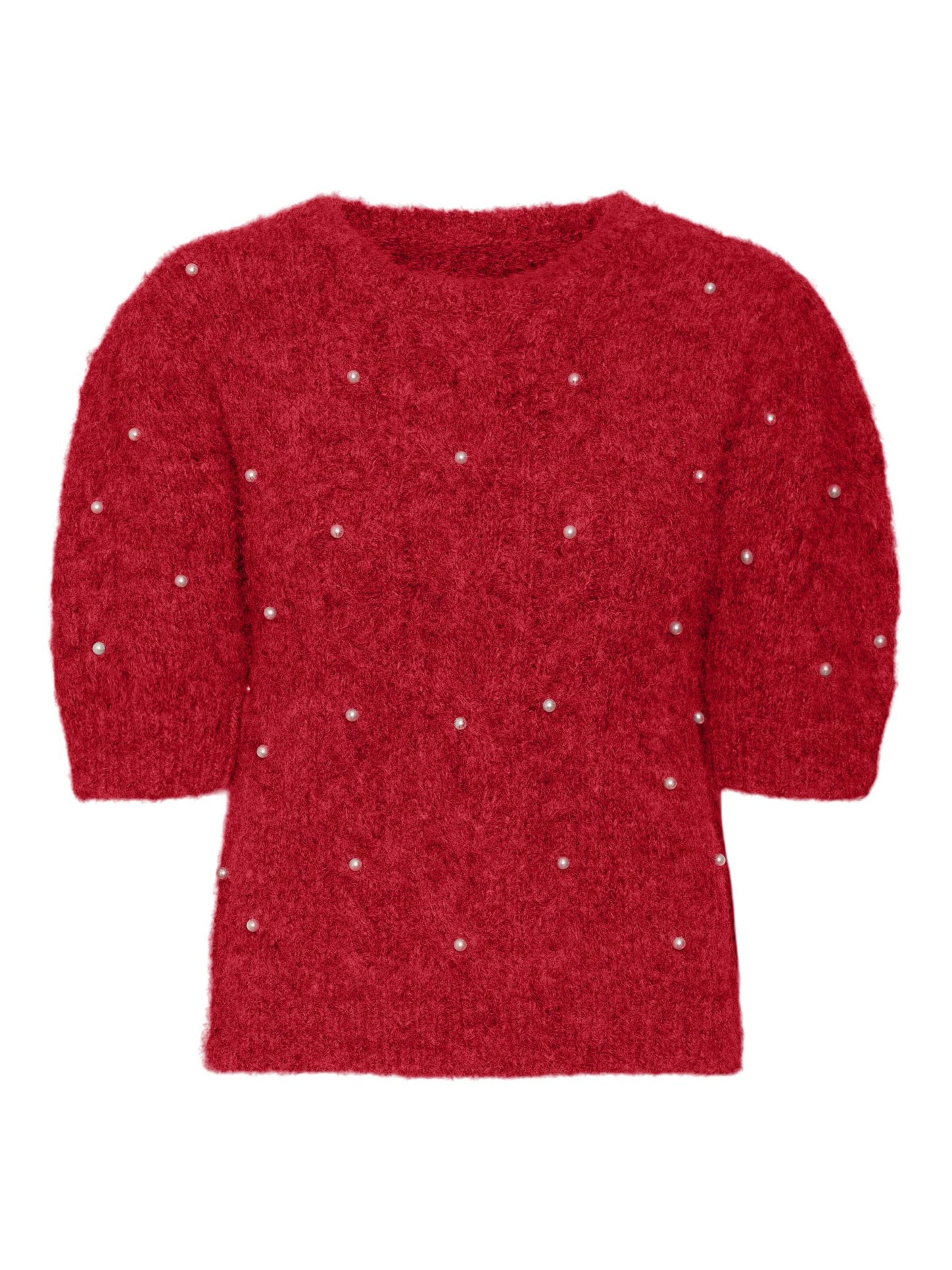 VERO MODA Pullover 'NOVA' in Rot: Vorderseite