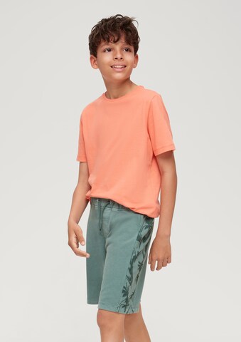 Regular Pantalon s.Oliver en vert