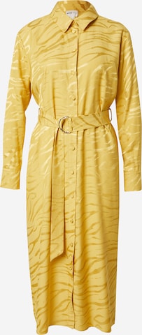River Island Shirt Dress in Yellow: front