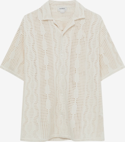 Pull&Bear Koszula w kolorze offwhitem, Podgląd produktu