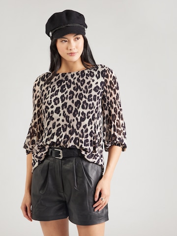 Chemisier s.Oliver BLACK LABEL en gris : devant