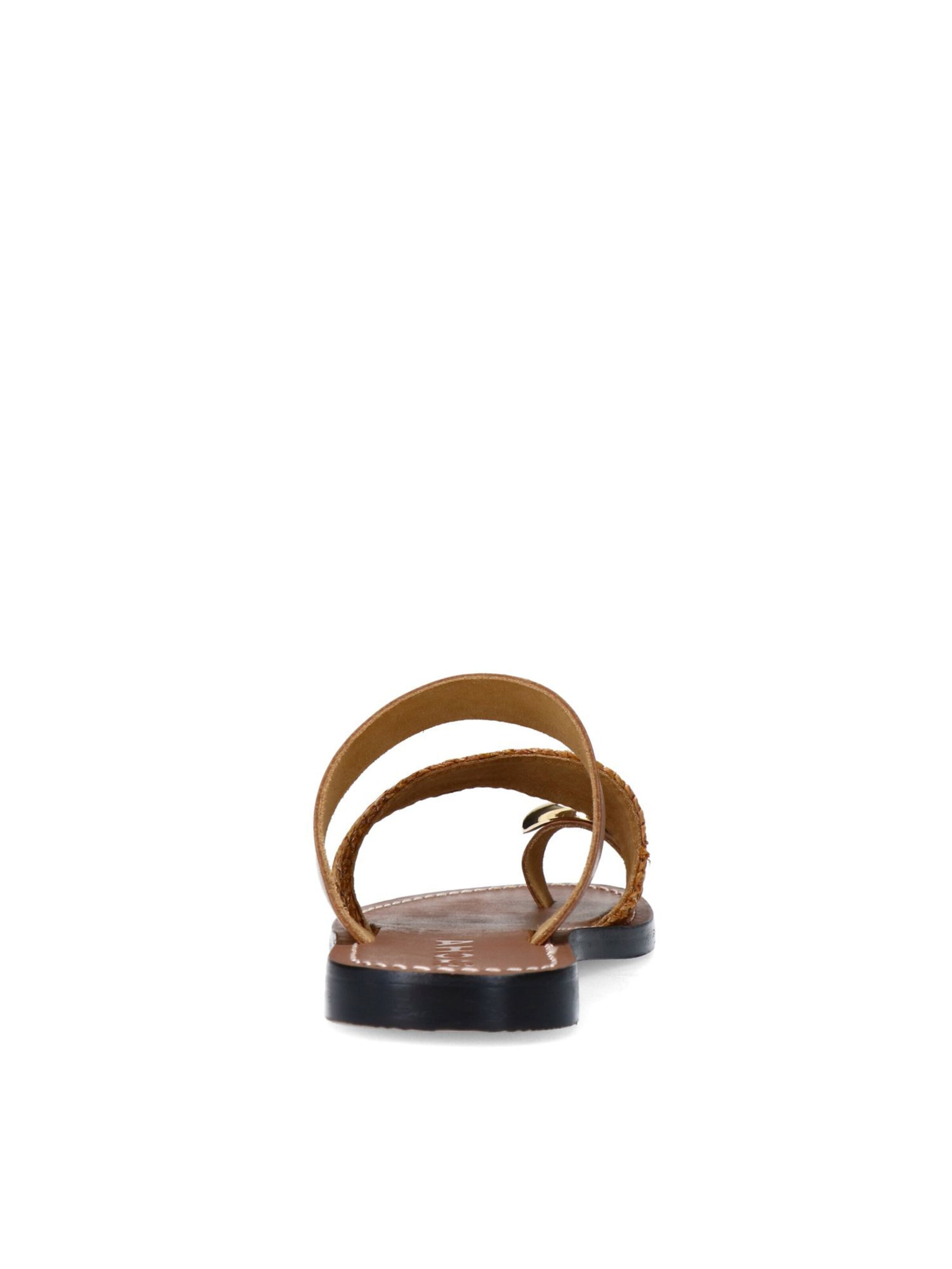 SACHA Teenslipper in Bruin