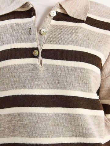 Pull-over Bianco Lucci en beige