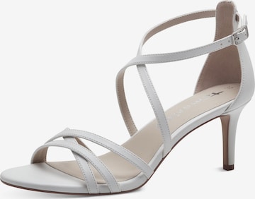 TAMARIS Strap Sandals in Grey: front