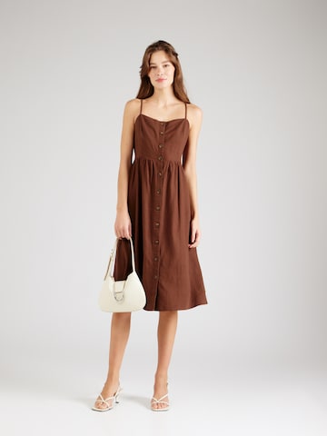 JDY Summer Dress 'SAY' in Brown
