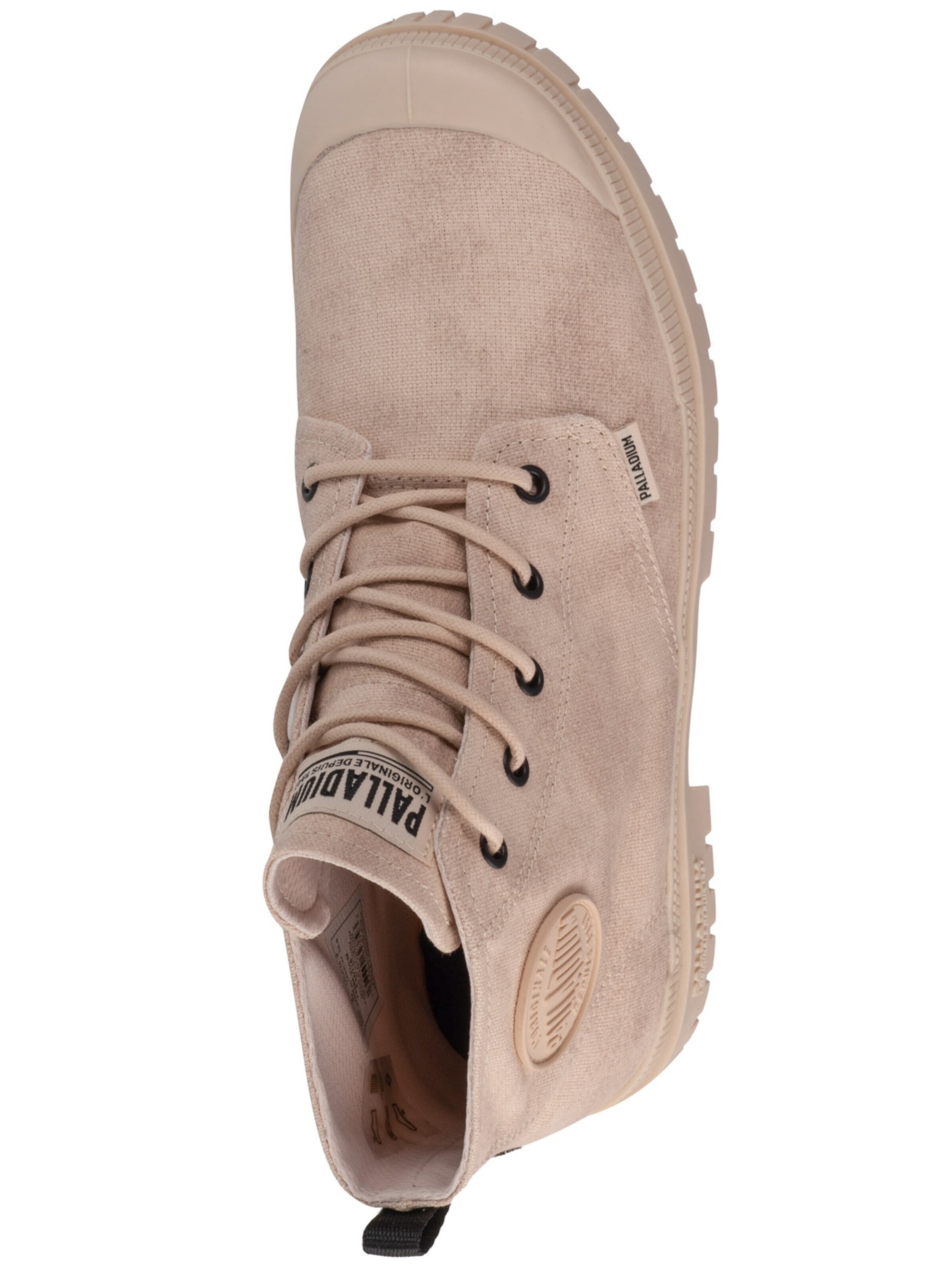 Baskets hautes 'Palladium Pampa SP20 Hi Wax' Palladium en beige